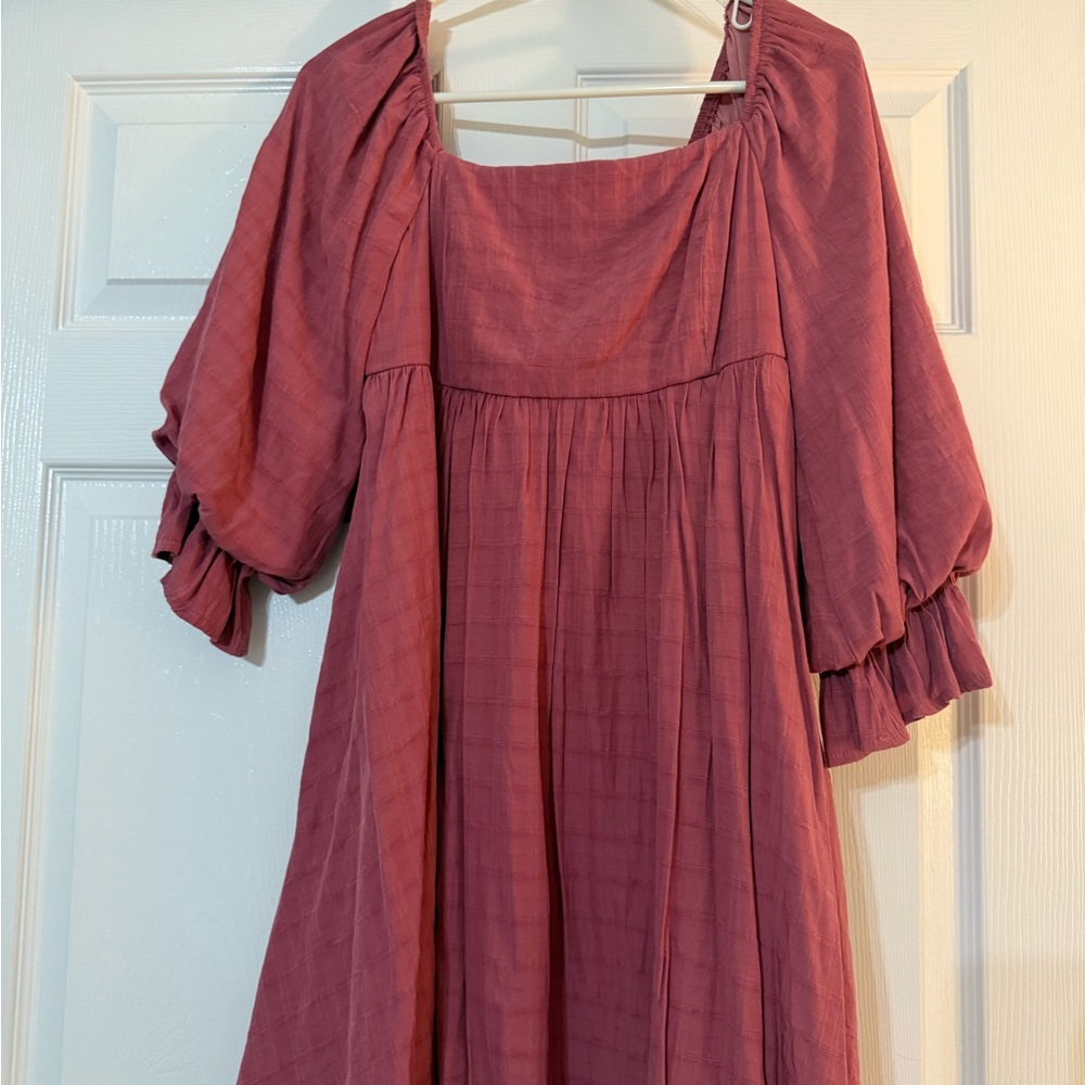 Pink dress